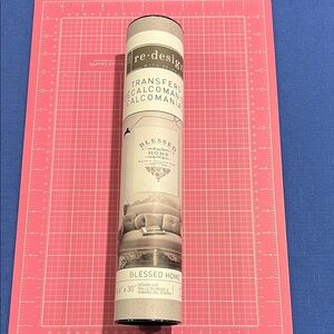 Transfers 'Blessed Home' Transfer Roll — Beige